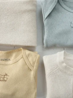PERLA 2 PACK LS BODY OCS - buttercream/pearl blue
