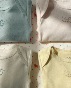 PERLA 2 PACK LS BODY OCS - buttercream/pearl blue