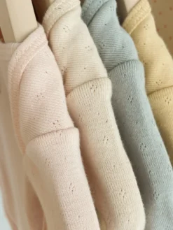 PERLA 2 PACK LS BODY OCS - buttercream/pearl blue