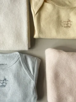 PERLA 2 PACK LS BODY OCS - buttercream/pearl blue