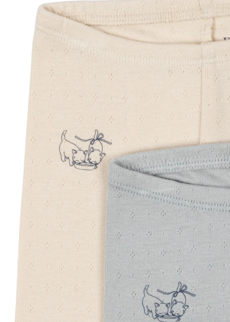 PERLA 2 PACK PANTS OCS - buttercream/pearl blue
