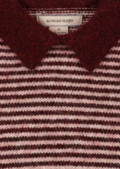 PIPO POLO - mahogany stripe