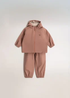 PLAINY RAIN SET - cameo brown