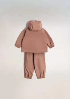 PLAINY RAIN SET - cameo brown