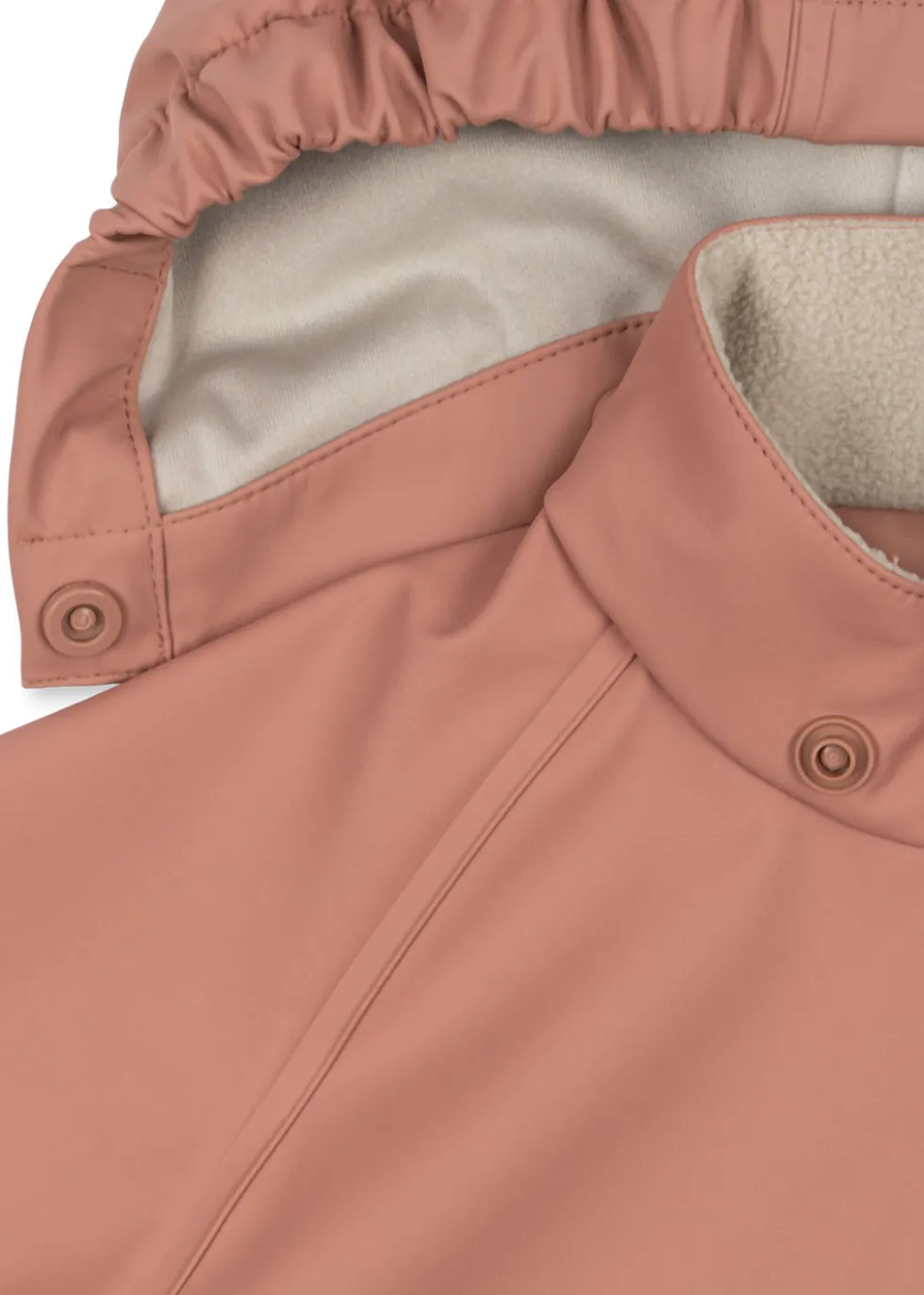 Plainy Regnjakke - cameo brown