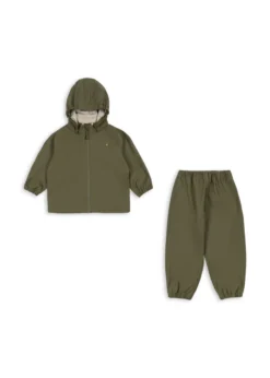 Plainy regnsæt - burnt olive