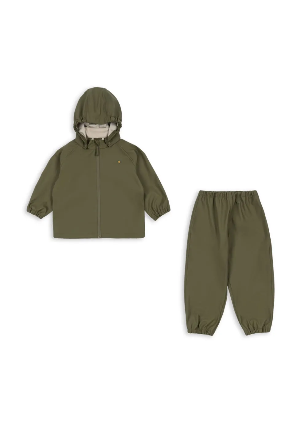 Plainy regnsæt - burnt olive
