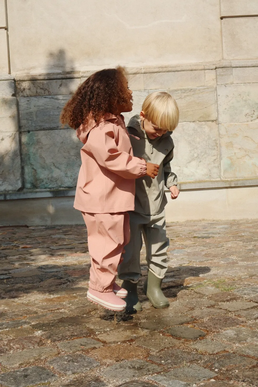 Plainy regnsæt - cameo brown