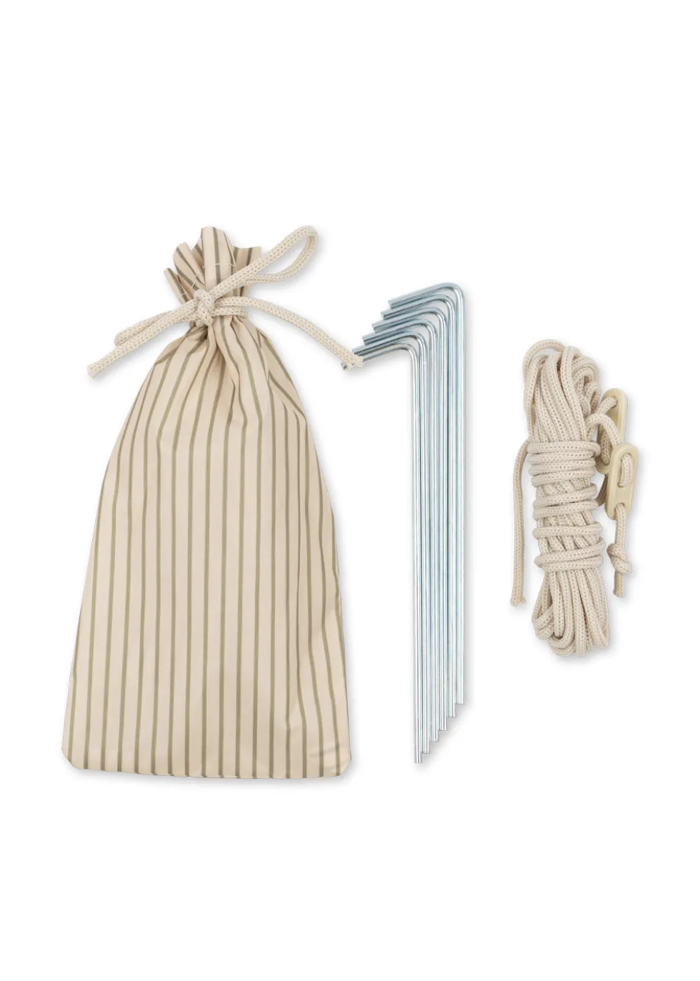 Pop up Strandtelt - tea stripe