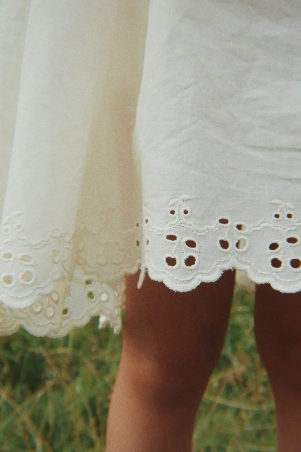 POSEY KJOLE - antique white