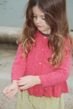 Posie Cardigan - winterberry