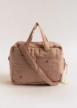 pusletaske til dukke - cherry blush