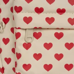 RAINY KIDS BACKPACK MIDI - coeur rouge