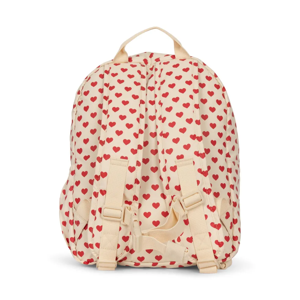RAINY KIDS BACKPACK MIDI - coeur rouge