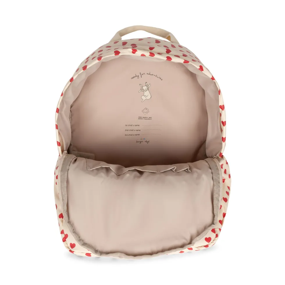 RAINY KIDS BACKPACK MIDI - coeur rouge