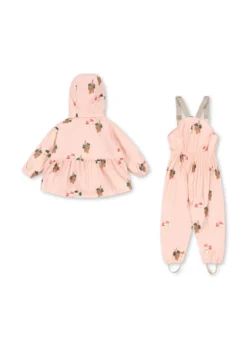 rainy palme regnsæt med for - bow kitty pink