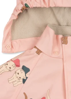 rainy palme regnsæt med for - bow kitty pink