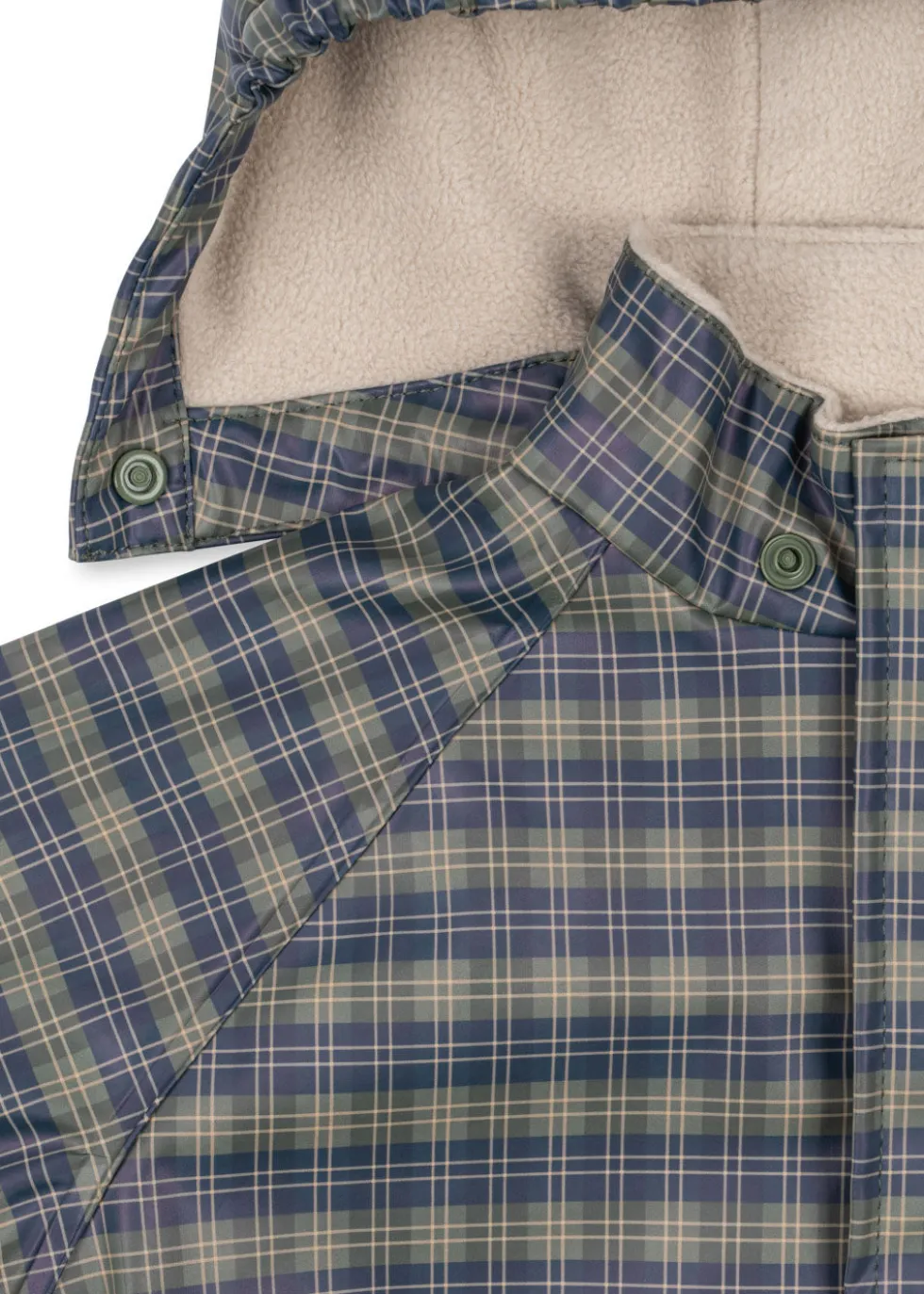 rainy palme regnsæt med for - laurel blue check