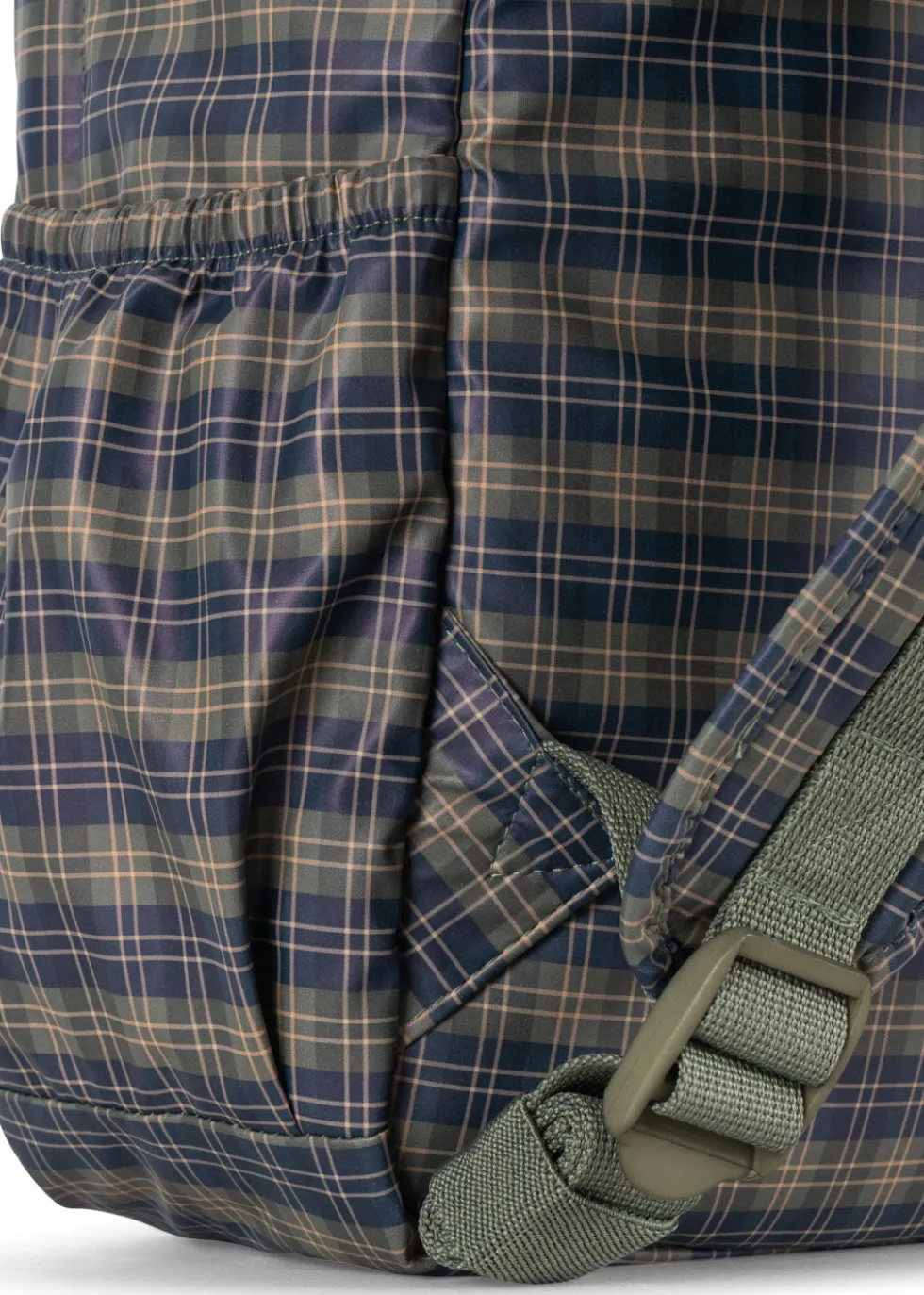 rainy rygsæk - laurel blue check