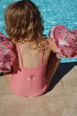 Riley badedragt - flamingo plume