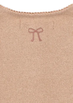 Roli Cardigan - cameo rose