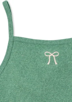 ROLI STRAP DRESS - bottle green