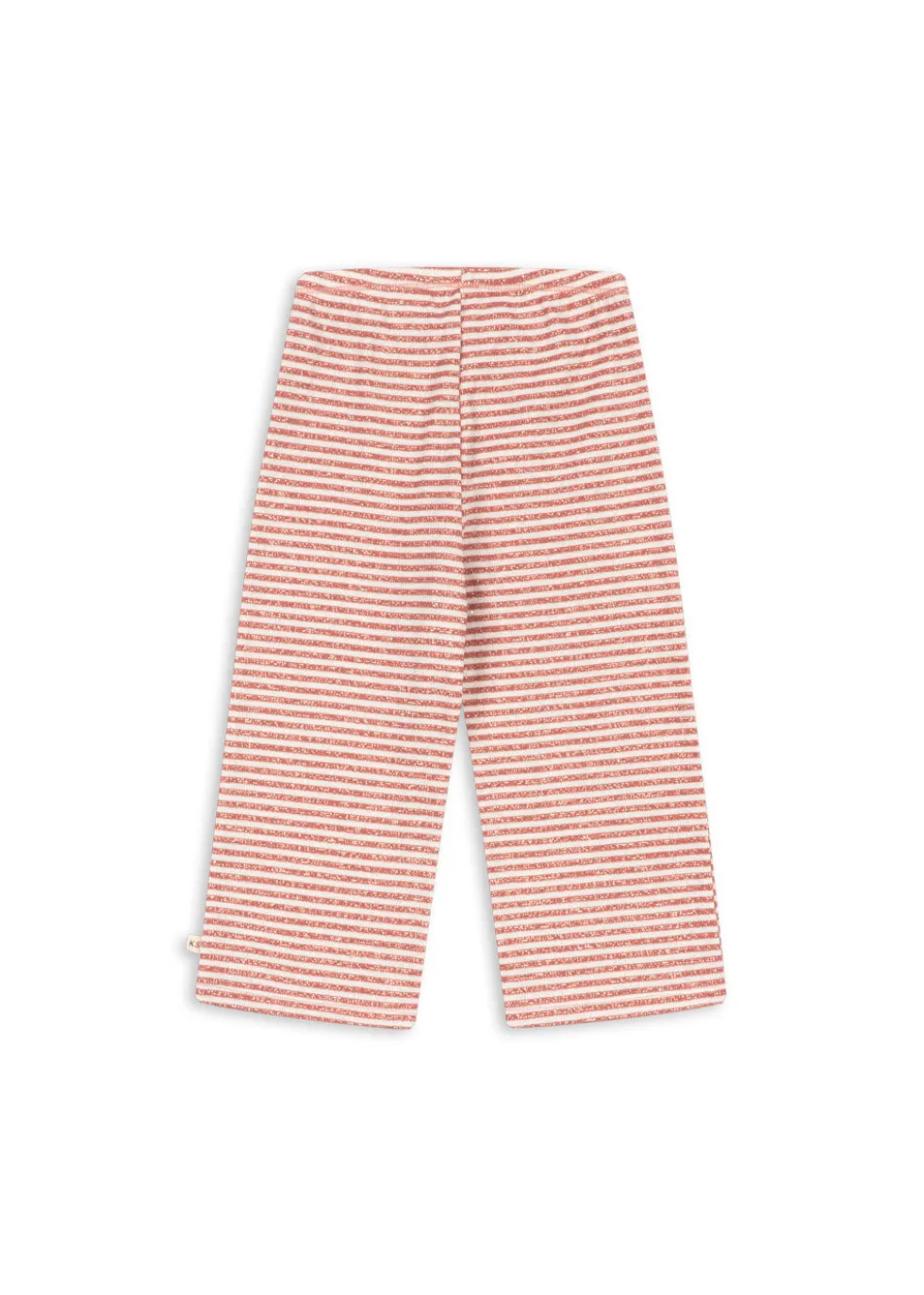Roli Stribet Flared Bukser - rose cream stripe