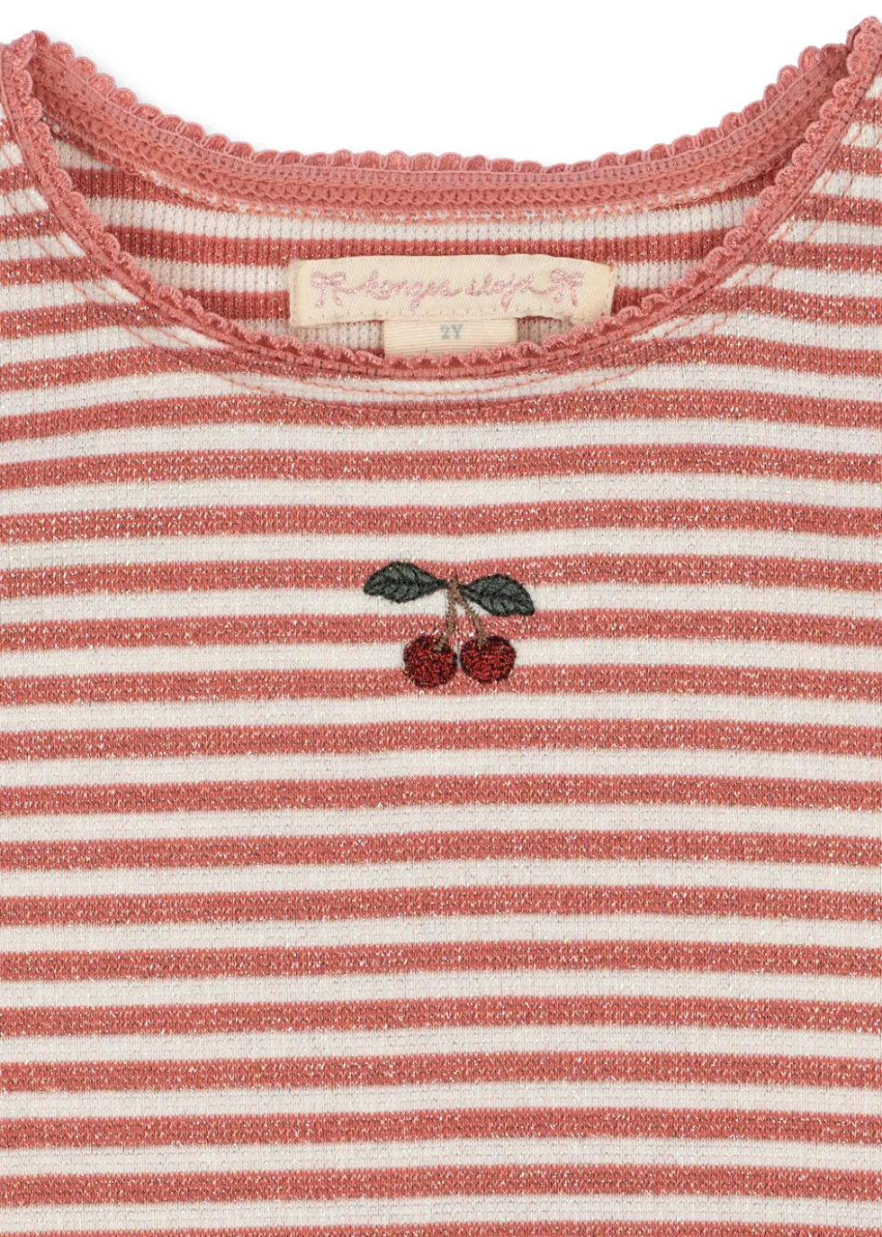 Roli Stribet Kjole - rose cream stripe