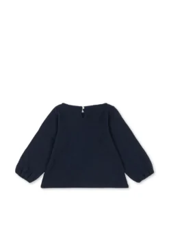 ROMY LONG SLEEVE TEE - dark navy