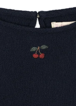 ROMY LONG SLEEVE TEE - dark navy