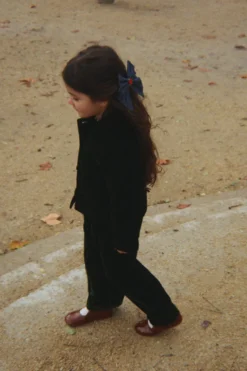ROSE ROUGE BOW HAIR CLIP - dot nuit