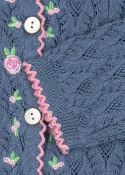 Rosier Cardigan - ashley blue