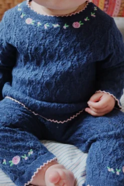 Rosier sweater - ensign blue