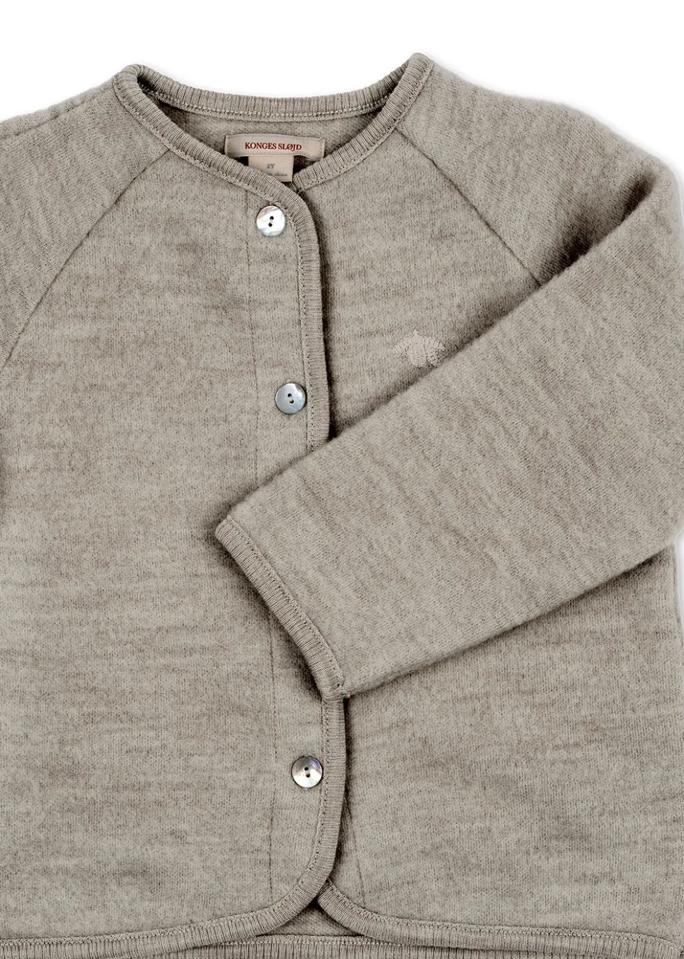 Saga Uld Jakke - oatmeal melange