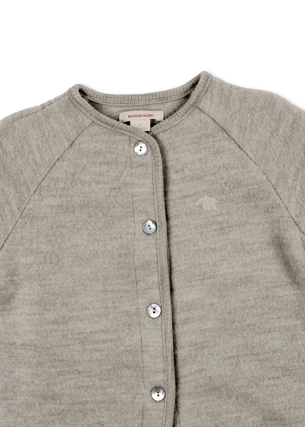 Saga Uld Jakke - oatmeal melange