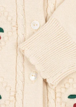 Soleil Cardigan - pearled ivory