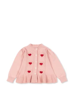 Soleil cardigan - silver pink