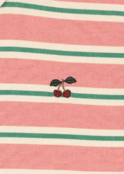 Spotty kjole - blush bound stripe