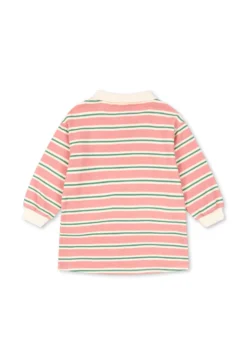 Spotty kjole - blush bound stripe