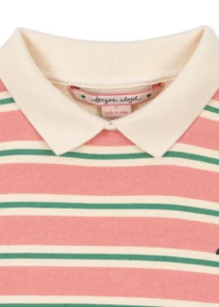 Spotty kjole - blush bound stripe