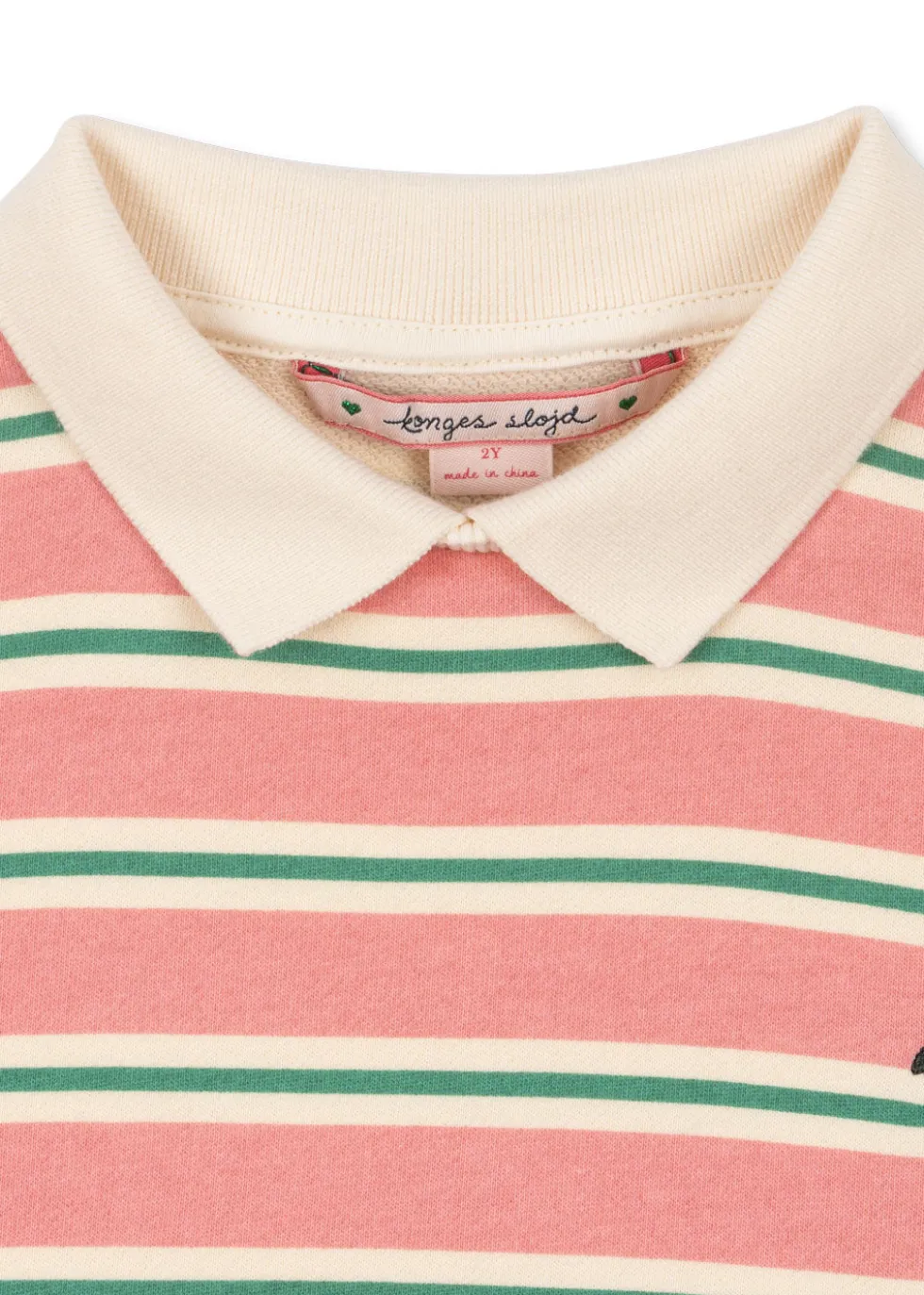 Spotty kjole - blush bound stripe