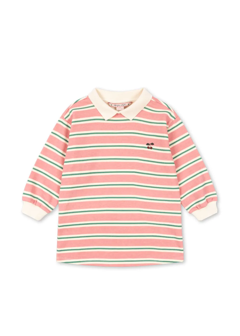Spotty kjole - blush bound stripe