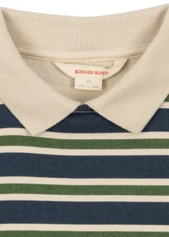 SPOTTY LANGÆRMET POLO - spellbound stripe