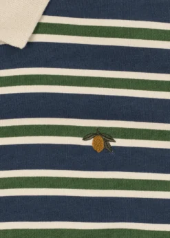 SPOTTY LANGÆRMET POLO - spellbound stripe