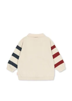 SPOTTY SWEATSHIRT - brown rice