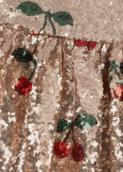STARLA SEQUIN DRESS - ma grande cerise blush