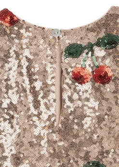 STARLA SEQUIN DRESS - ma grande cerise blush
