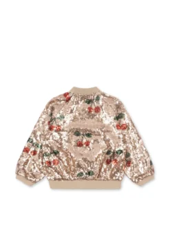 STARLA SEQUIN JACKET - ma grande cerise blush