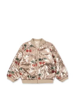 STARLA SEQUIN JACKET - ma grande cerise blush