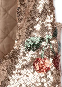 STARLA SEQUIN TOTE BAG - ma grande cerise blush